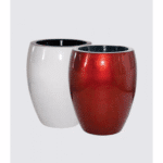 Ellipse Lip low Synthetic Glossy Red/ Glossy White Planter