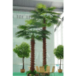 Artificial Fan Palm tree Plant 13 Feet