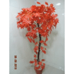 Artificial Plant Maple Red / Orange