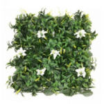 Artificial Tiles Green Leaves and White Flowers� - Artificial Garden