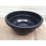 12 Inch Bonsai Black Bowl for Bonsai Plants and Arrangements