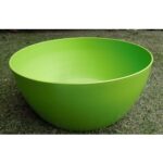 Colorful Green Flower & Cactus Plants Bowl Planter