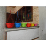Colourful Hanging Baskets