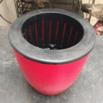 Self Watering Planter 4", Red