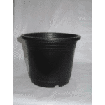 Plastic Pot Black 10"