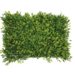 Small Yellow Flowers and Green Leaves Tiles - Artificial Garden