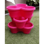 Stacking Pots Pink
