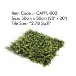 CAPPL-002 Artificial Green Wall Tiles� - Artificial Garden
