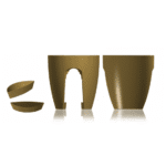 High Quality Plastic Balcony Railing Planter (Creme,29 Cm X 29 Cm X 30 Cm)