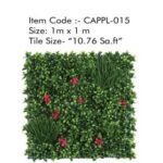CAPPL-015 Artificial Vertical Garden with Flower - Artificial Garden
