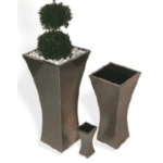 Stainles Steel SS X-Shape Vase