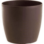 Planter Round � 22cm mocha