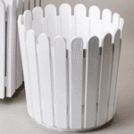 Planter Round 30cm White