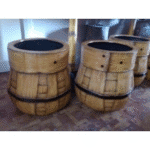 Goa Barrel Fiber Planter