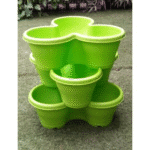 Stacking Pots Green