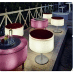 Illuminated Stools 600mm (Dia) X 300mm (Ht)�