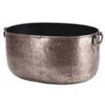 Oval Shaped Planter with Handle (83727)