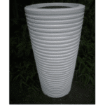 Conical Ribs Glossy - Big Standard Fiber Planter