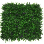 Small Leaves & Purple Flower Tile for Vertical - Outdoor