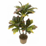 Artificial Croton Plant