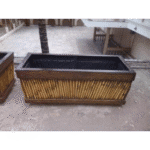 Vert. Bamboo Jumbo Fiber Planter