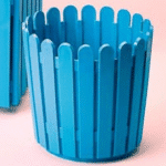 Planter Round 30cm Turquoise