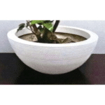 Oval Rib Fiber Planter