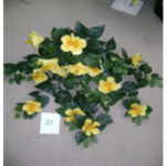 Artificial Hanging Hibiscus (MP)hanging Bush