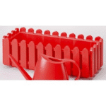 Window Box 50cm Red