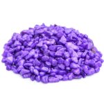 Aquarium Pebbles (Purple, Small) - 1 Kg